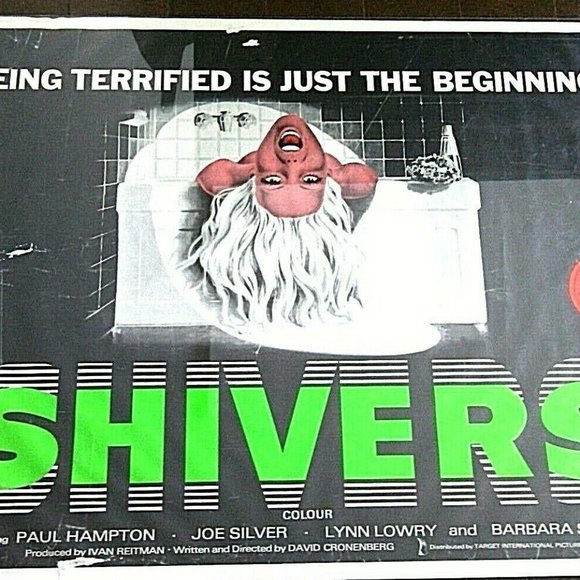 Horror Movie Poster Shivers Original 1975 David Cronenberg Film Vintage Posters - Picture 13 of 16